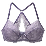 Underwire Embroidered Mesh Bralette | OWNLUXE