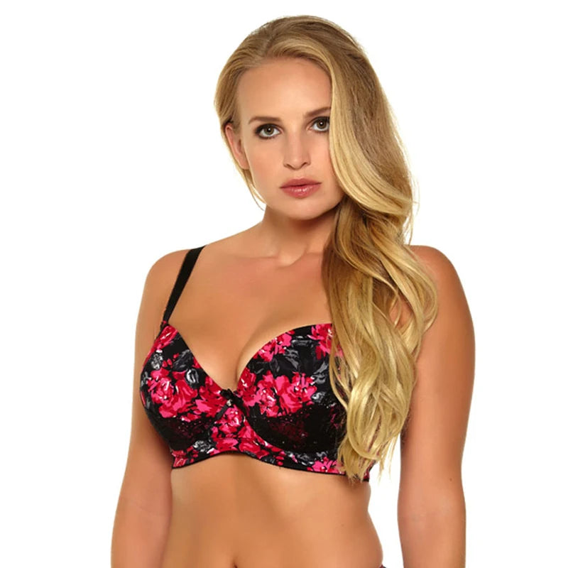 Push-Up Lace Extended-Size Bralette | OWNLUXE
