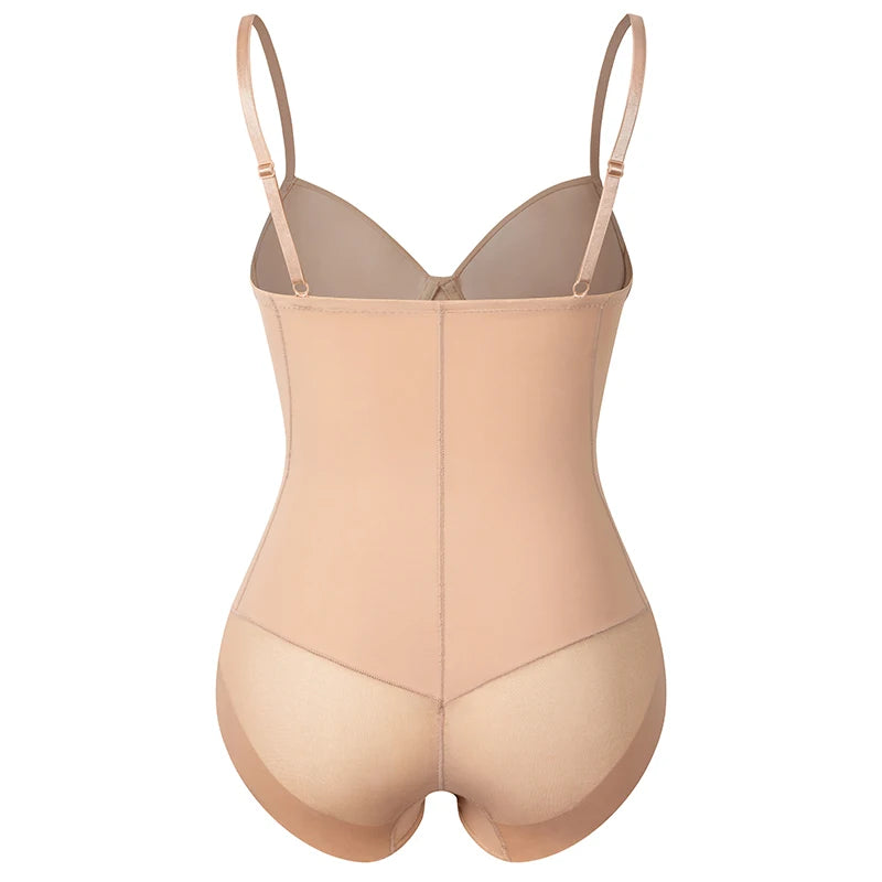 Tummy Control Shapewear Bodysuit with Bra & Butt Lifter
