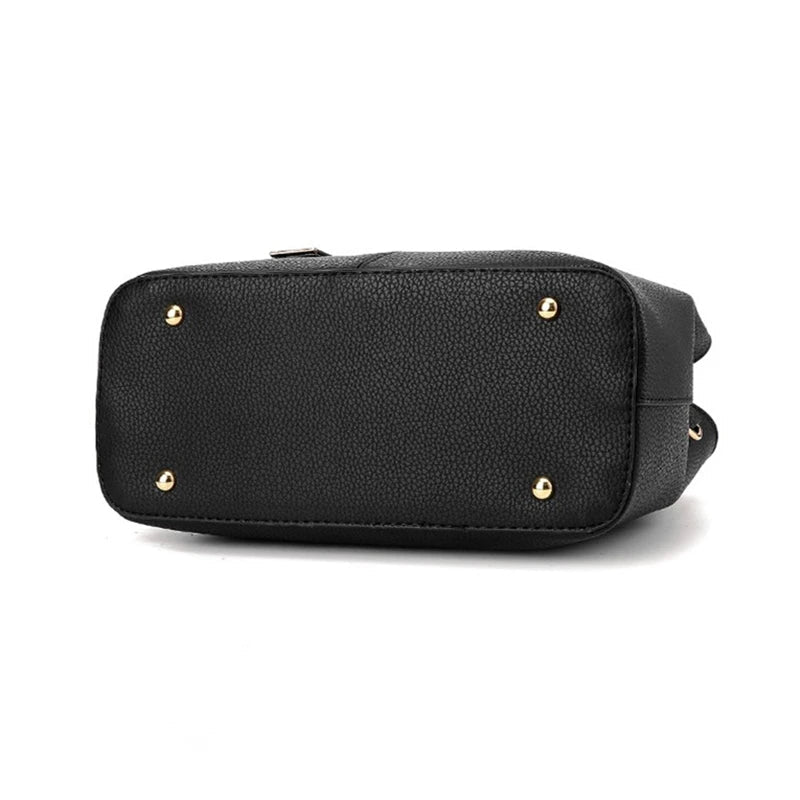 Soft PU Casual Tote Bag - Everyday Fashion Handbag with Pockets