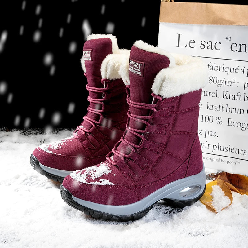 Insulated Steel Toe Work Shoes for Women with EVA Cushion