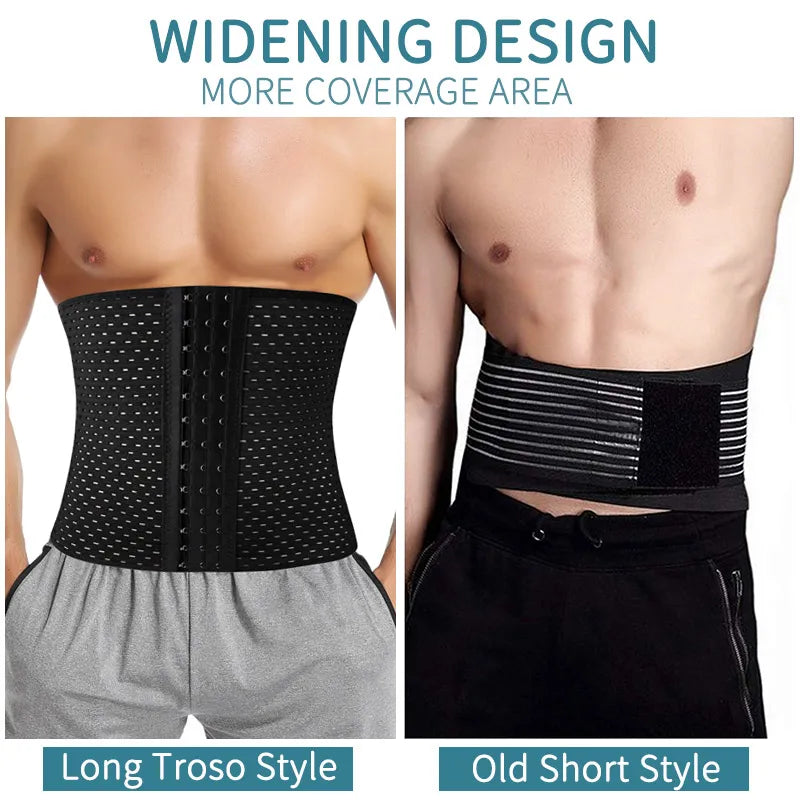Men’s Waist Trainer Shaper – High Compression Belt