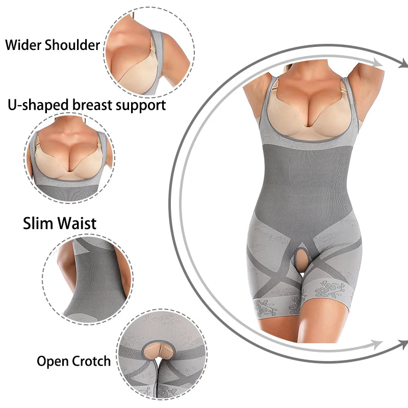 Postpartum Shapewear Shorts – High-Waist Support (S to M) | OWNLUXE