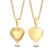 Stainless Steel Heart Locket – Personal Keepsake | OWNLUXE