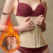 High Compression Zipper Waist Trainer Corset – Daily Shaper