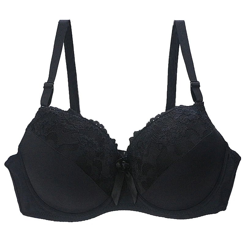 Seamless Push-Up Lace Bralette | OWNLUXE