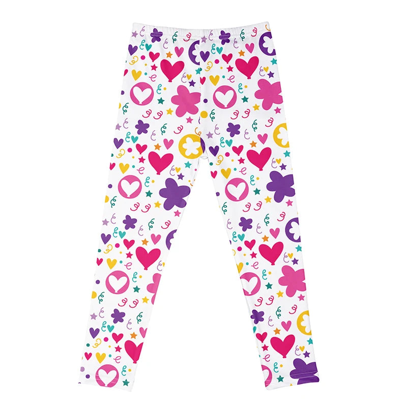 Kids Girls Leggings Casual Soft Comfortable Milk Silk | OWNLUXE