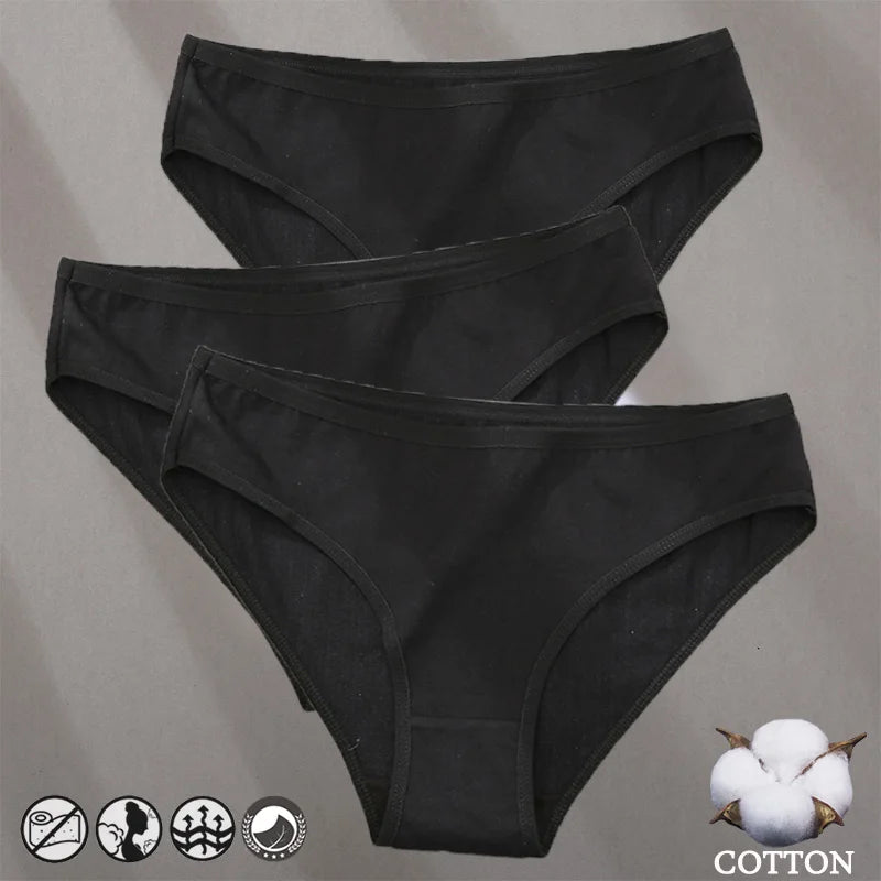 Women's Cotton Jacquard Low-Rise Briefs | 6 Colours | OWNLUXE