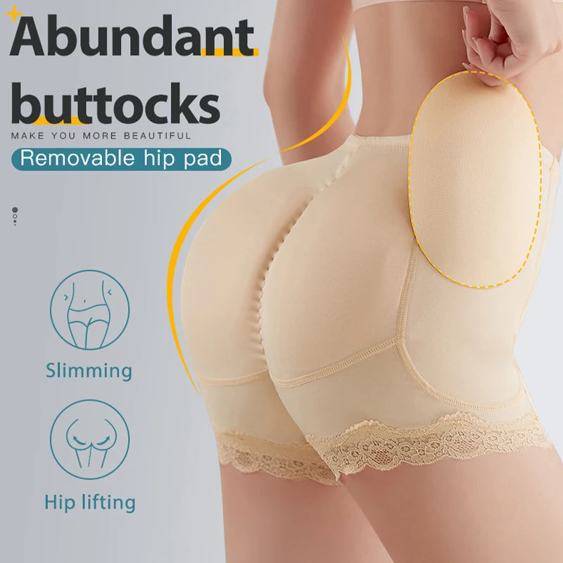 Butt-Lifting Extended-Size Padded Briefs | OWNLUXE