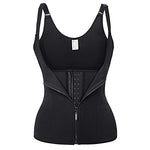 Load image into Gallery viewer, Women Waist Trainer Vest with Zipper &amp; Sauna Effect
