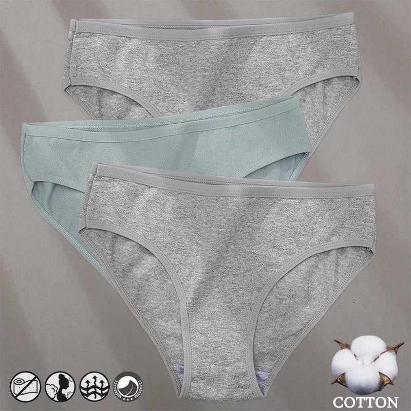 Women's Cotton Jacquard Low-Rise Briefs | 6 Colours | OWNLUXE