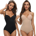 Load image into Gallery viewer, Silk-Feel Shaping Bodysuit – Smooth Tummy Control Lingerie
