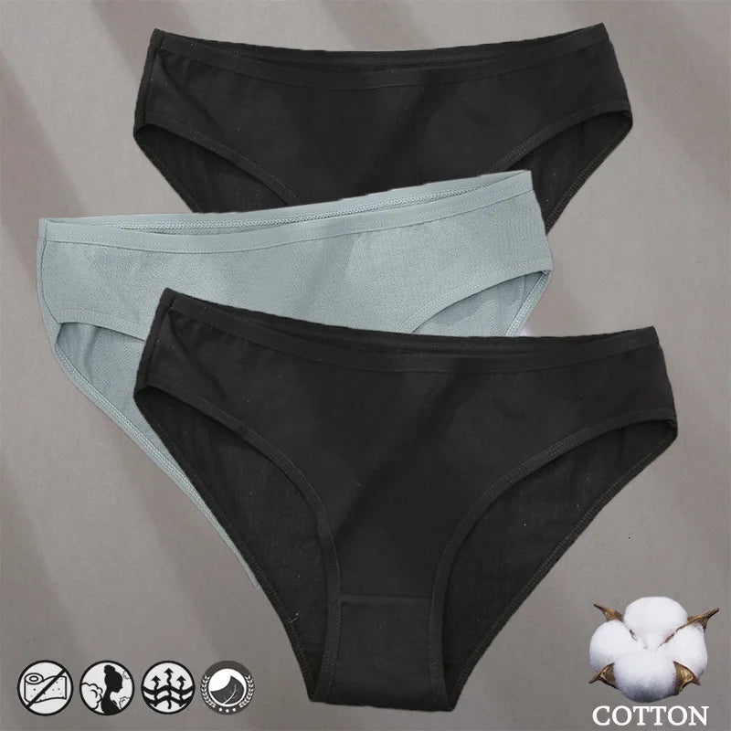 Women's Cotton Jacquard Low-Rise Briefs | 6 Colours | OWNLUXE
