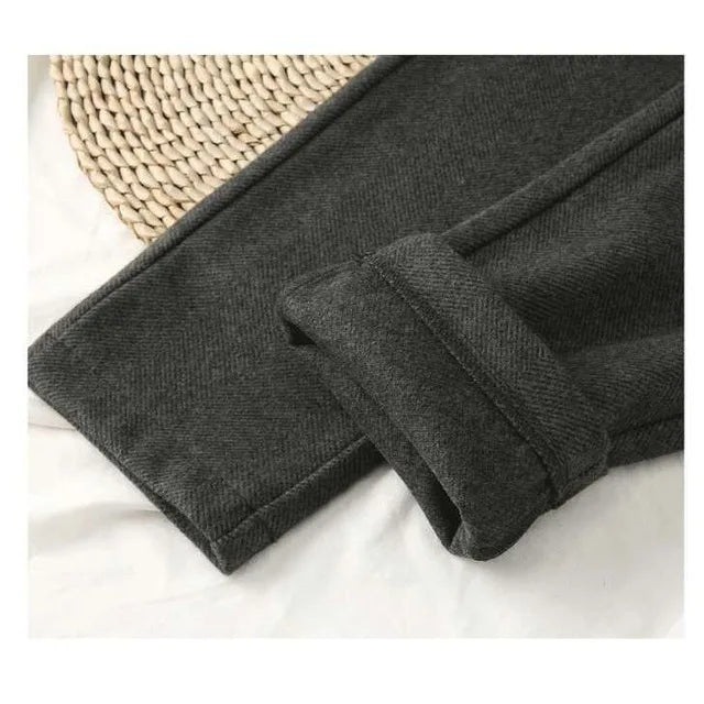 Women's Woolen Harem Pants | OWNLUXE