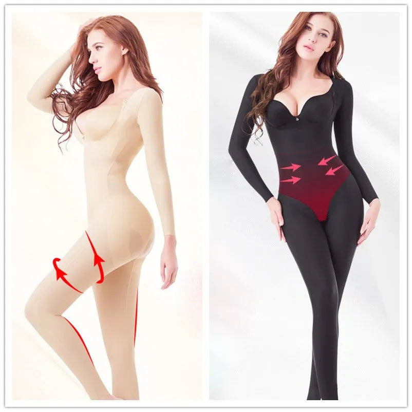 Full Body Shapewear Bodysuit with Thigh Slimming