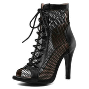 Women's Mesh Plus Size Heels | OWNLUXE