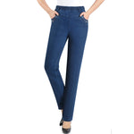 Load image into Gallery viewer, ✨ Women&#39;s Embroidered Straight-Leg Jeans | Jean Droit à Broderie pour Femme ✨
