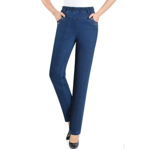 ✨ Women's Embroidered Straight-Leg Jeans | Jean Droit à Broderie pour Femme ✨