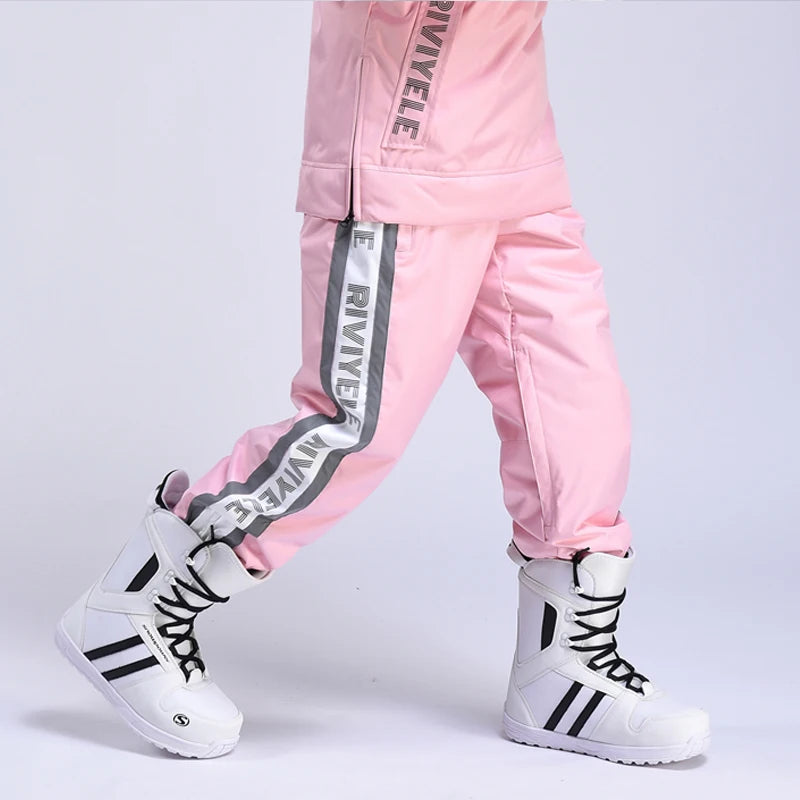 Unisex Waterproof Ski & Snowboard Suit – Warm Winter Set