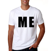 Daddy and Me Letter Tee – Matching Family T‑Shirt