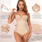 Tummy Control Shapewear Bodysuit with Bra & Butt Lifter
