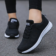 Lightweight Mixed-Color Sneakers - Breathable Everyday Comfort