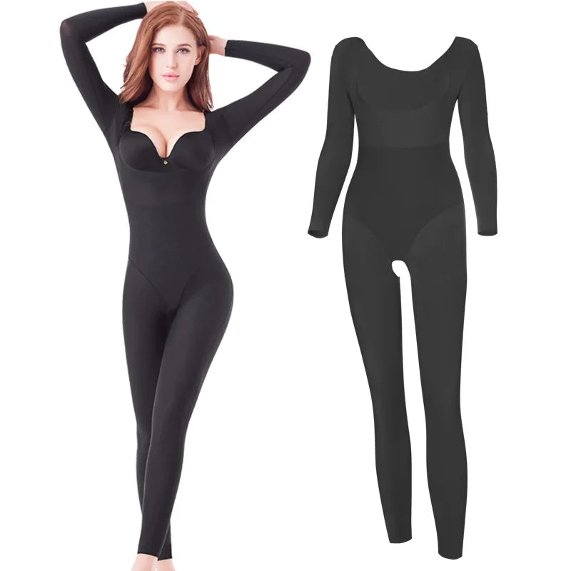 Women's Full-Length Compression Shapewear Bodysuit | OWNLUXE