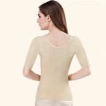 Load image into Gallery viewer, Seamless Short-Sleeve Shapewear Top Waist &amp; Abdomen
