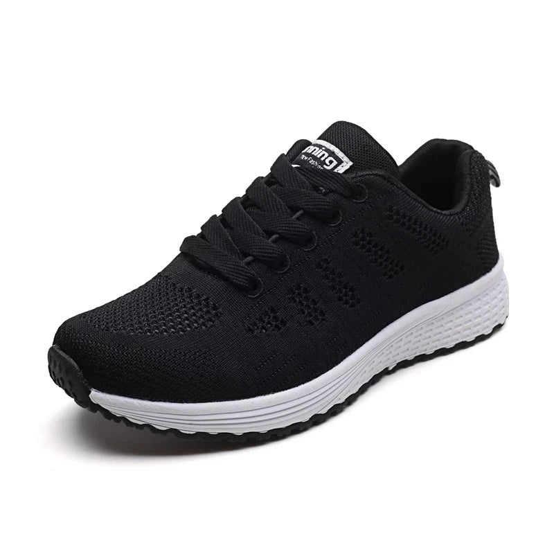 Lightweight Mixed-Color Sneakers - Breathable Everyday Comfort