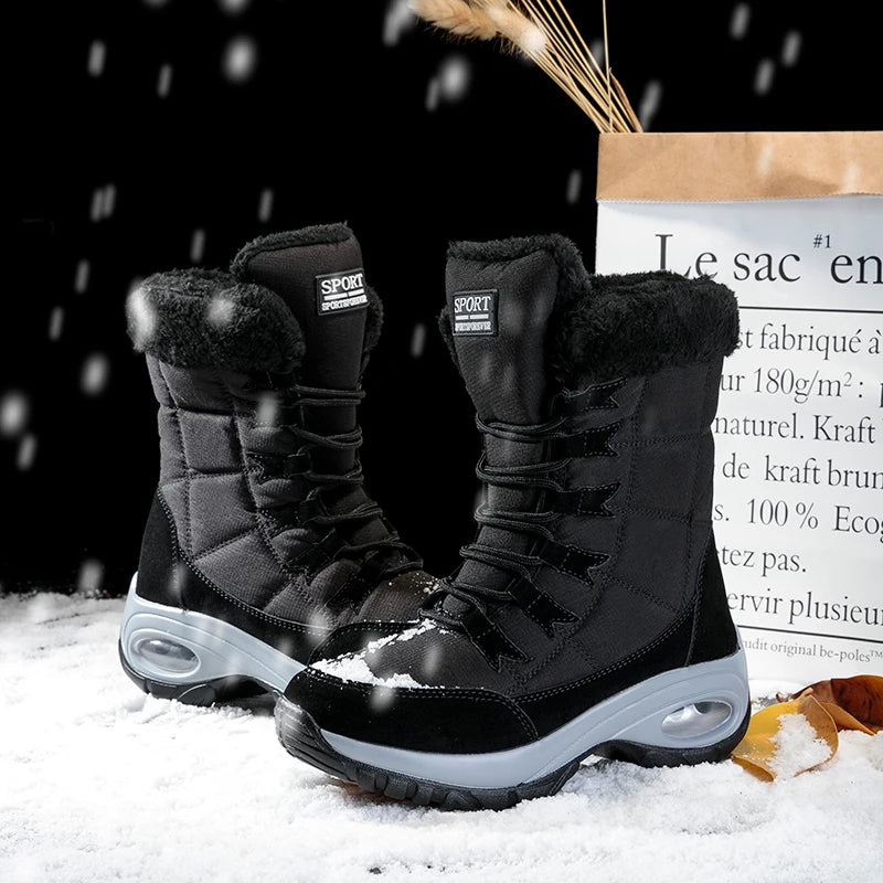 Insulated Steel Toe Work Shoes for Women with EVA Cushion