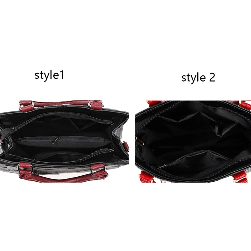 Large Capacity Satchel Bag – PU Leather Crossbody Tote | OWNLUXE
