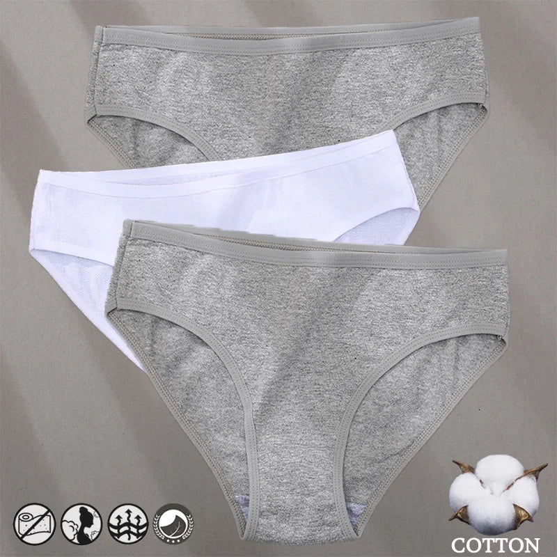 Women's Cotton Jacquard Low-Rise Briefs | 6 Colours | OWNLUXE