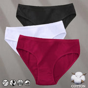 Women's Cotton Jacquard Low-Rise Briefs | 6 Colours | OWNLUXE