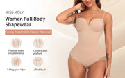 Tummy Control Shapewear Bodysuit with Bra & Butt Lifter