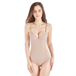 Load image into Gallery viewer, Silk-Feel Shaping Bodysuit – Smooth Tummy Control Lingerie
