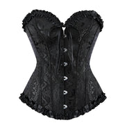 Victorian Lace-Up Corset Bustier | OWNLUXE