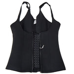 Load image into Gallery viewer, Women Waist Trainer Vest with Zipper &amp; Sauna Effect
