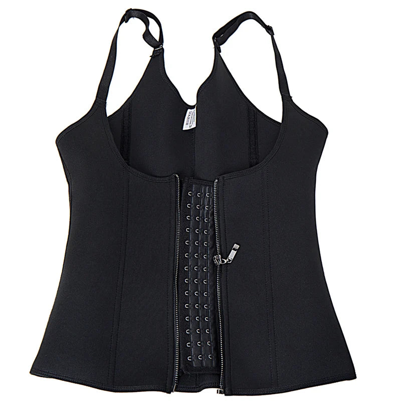 Women’s Waist Trainer Corset Vest – Firm Slimming Sauna Top