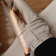 Women's Woolen Harem Pants | OWNLUXE