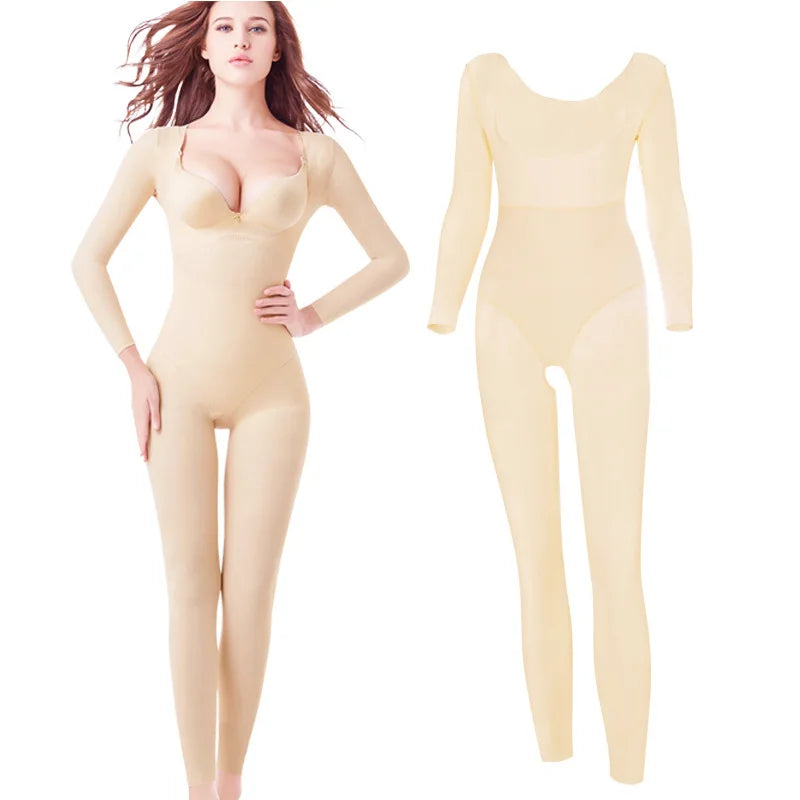 Full Body Shapewear Bodysuit with Thigh Slimming