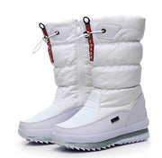 Mid-Calf Platform Snow Boots / Bottes de neige mi-mollet à plateforme