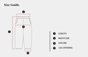 Women's Plus Size Denim Print Flared Pants - High Stretch Slimming Trousers