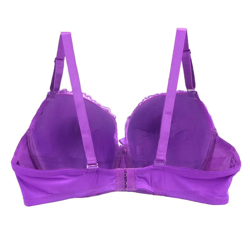 Seamless Push-Up Lace Bra | OWNLUXE