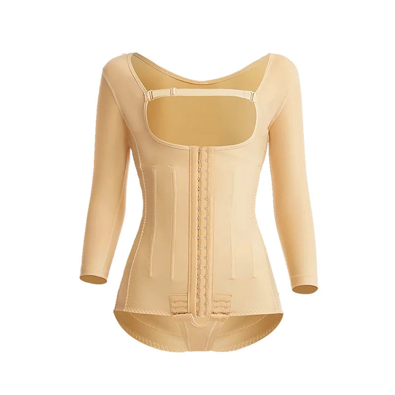 High Compression Post-Surgery Shaping Bodysuit – Faja Full Body Shaper | OWNLUXE