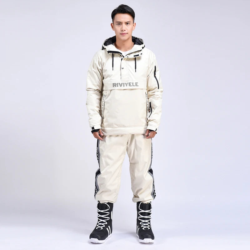 Unisex Waterproof Ski & Snowboard Suit – Warm Winter Set
