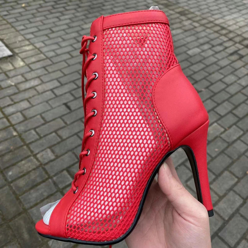 Women's Stiletto High-Heel Peep-Toe High Heels | OWNLUXE