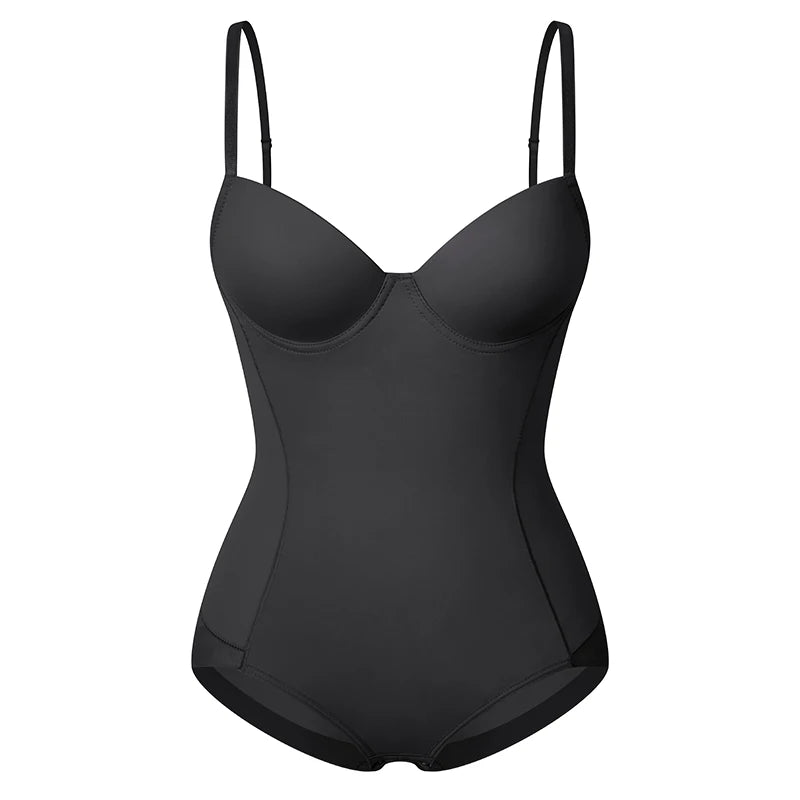 Tummy Control Shapewear Bodysuit with Bra & Butt Lifter