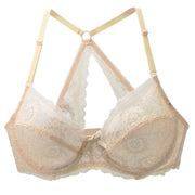 Underwire Embroidered Mesh Bralette | OWNLUXE