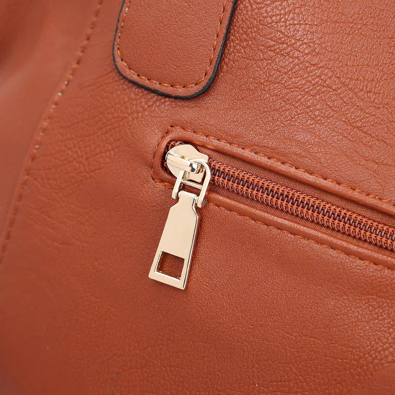 Chic PU Leather Shoulder Bag – Spacious Hobos Handbag