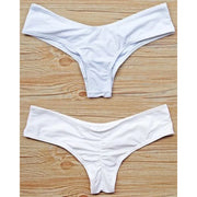 Triangle Bikini Set with Brazilian-Cut Bottom – Smooth Fit